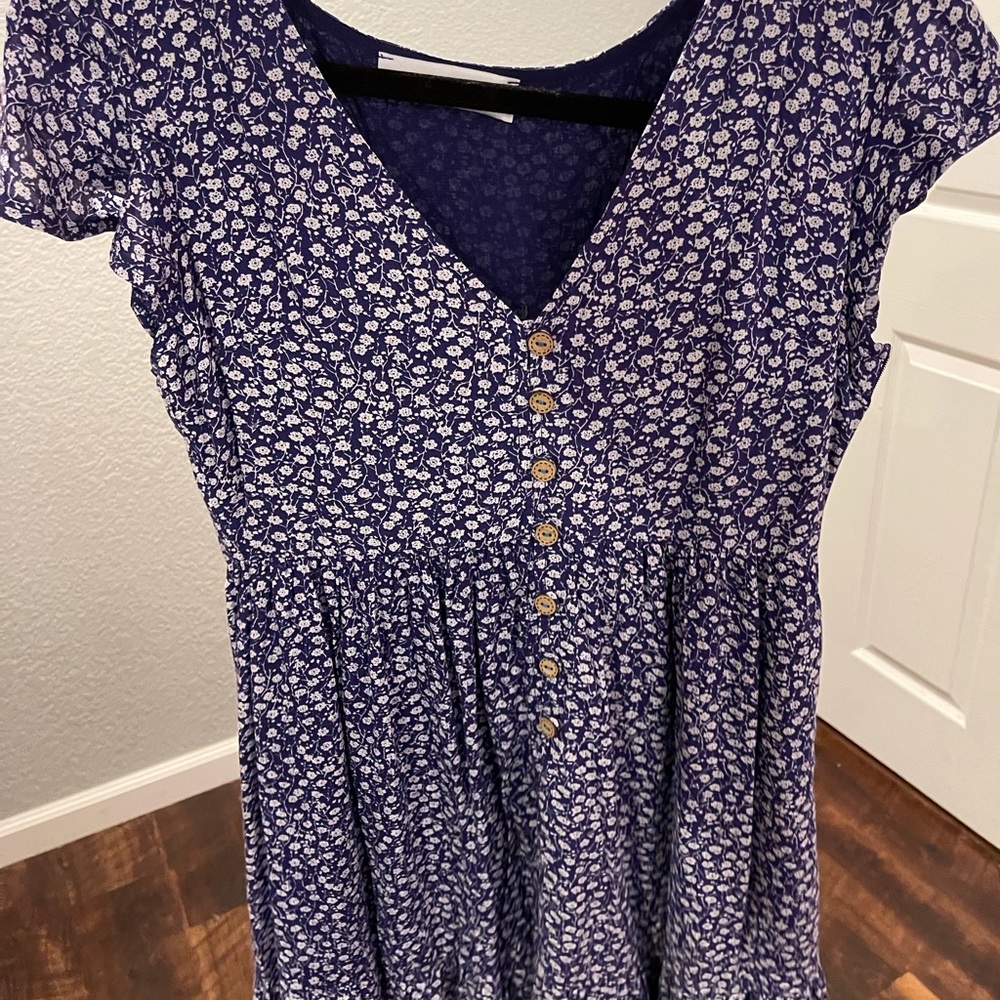 Hello molly one way does this road navy dress